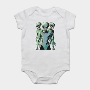 Alien Abductees Baby Bodysuit
